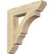 Ekena Millwork Balboa Slat Rough Sawn Bracket, Douglas Fir, 4"W x 22"D x 22"H BKT04X22X22BOA06RDF - alternate 1